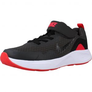 Nike Baskets Enfants Wearallday Ps EU 30 Medium Ash / Black / Siren Red