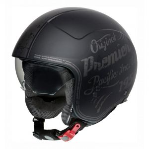 Premier Casque demi jet Rocker OR9 BM noir/gris- L