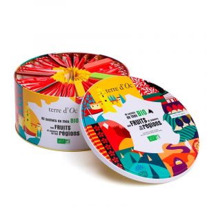 Terre d'Oc Coffret infusettes Th&eacute;s des r&eacute;gions bio