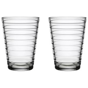 iittala Verre à eau Aino Aalto 33 cl lot de 2 transparent