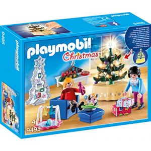 Playmobil 9495 Famille et salon de Noel