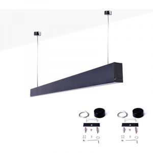 Barcelona led Rail magnétique 48V + kit de suspension - 1 mètre