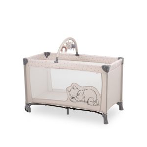 Hauck Lit de voyage Dream N Play Go Winnie l Ourson Arc-en-ciel Beige