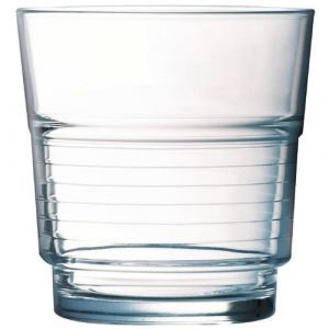 Arcoroc Gobelets en verre Spirale 250 ml x 6