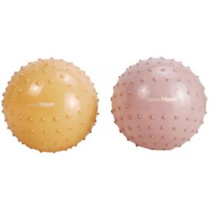 Set De 2 Balles Sensorielles - Brun Rosé Et Chamois