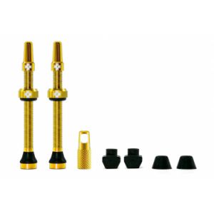 Muc-Off MTB & Road Tubeless Valve Kit 60 mm, gold Kits tubeless