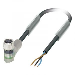 Phoenix contact Phoenix 1671072 3 m Black, Grey Signal Cable – Signal Cables (M8, Black, Grey)