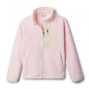 Columbia Fast Trek IV Fleece Full Zip - Polaire enfant Satin Pink / Chalk S