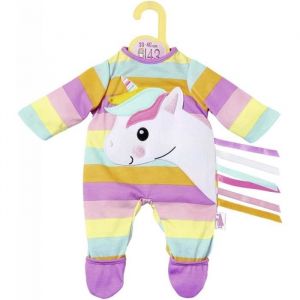 Zapf Habit Poupée 39 - 46 Cm : Pyjama Licorne Dolly Mosa - Vêtement Accessoire Poupée Et Poupon