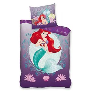 Ariel La Petite Sirène Parure de Lit Enfant Housse de Couette