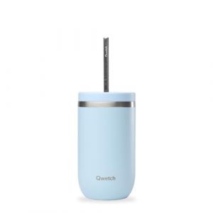 Qwetch Cold cup isotherme inox bleu