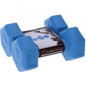 Bigbuy Set 2 halteres 1KG koopman international KON8AW002950