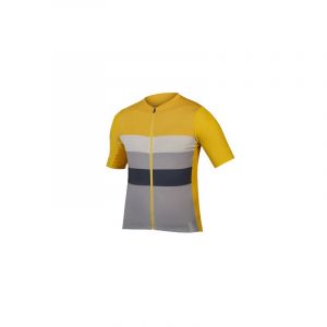 Endura Maillot manches courtes pro sl race moutarde jaune