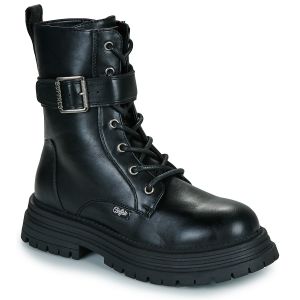 Buffalo Boots LENNOX LACE UP MID Noir - Taille 36,37,38,39,40,41