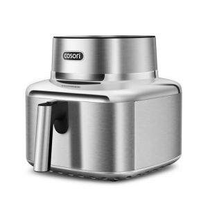 Cosori Friteuse sans Huile Iconic Single Chef Edition 6.2L 1725W Acier Inoxydable Minuterie