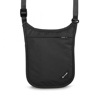 PacSafe Coversafe V75 noir Pochette tour de cou