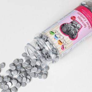 FunCakes Confetti argent en sucre