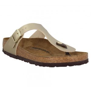 Image de Birkenstock Gizeh, Mule Femme - Or (Gold) - 37 EU