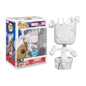 Image de Funko Figurine Pop Marvel Holiday Groot avant premi&egrave;re