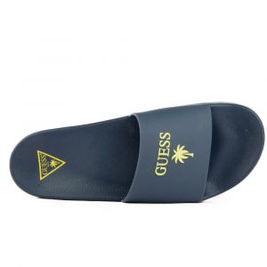 Guess Claquette Palma Homme Bleu