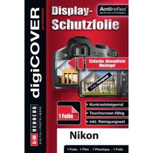 Digicover N3182 - Film de protection d'écran Premium pour Coolpix S9300