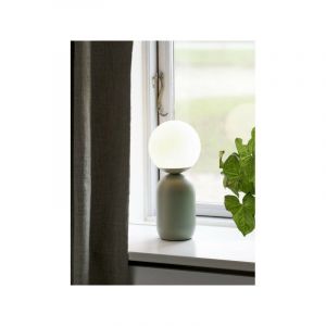 Nordlux Lampe à poser Notti en métal et verre, verte