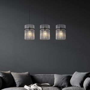 Globo 15698-3H - Suspension filaire GORLEY 3xE27/60W/230V