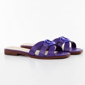 Guess Claquette Symo Femme Violet