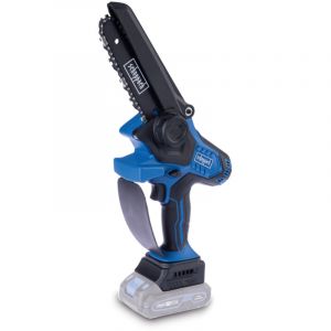 Scheppach Elagueuse à Main sans fil ixes 20V - BC-PS150-X - Brushless - Mini tronçonneuse - Vendue sans batterie ni chargeur