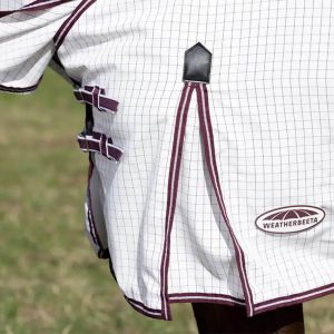 Weatherbeeta Couverture anti-mouches pour cheval avec couvre cou Hybrid Seasons