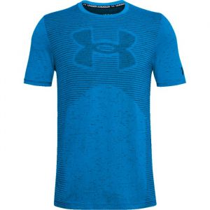 Under Armour Seamless Logo M vêtement running homme Bleu - Taille S
