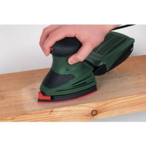 Image de Wolfcraft Patins abrasifs auto-agrippants perf., corindon grain 40