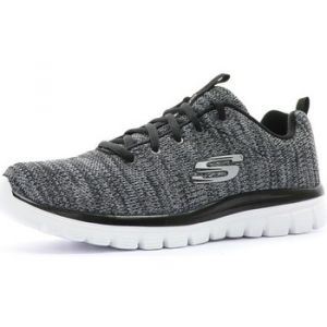 Image de Skechers Graceful twisted femme chaussures sport noir 38