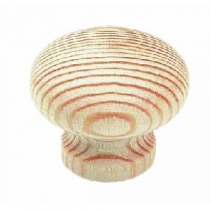 Bouton de meuble - en bois - contemporain - 50mm CADAP