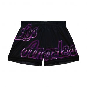 Mitchell & ness Short femme Los Angeles Lakers Big Face 4.0