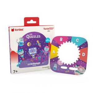 Tonies Jeu Tonieplay pour Toniebox 2 - Les Quizzles, la technologie en folie - Multicolore