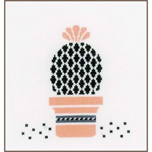 Vervaco Kit de Point de Croix compté, succulentes 3