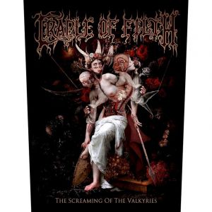 Cradle Of Filth - The Screaming Of The Valkyries - Patch dorsal - multicolore - Onesize - 100% Polyester