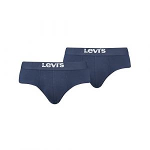 Levi's Brief sous-vêtement, Durable Bleu Marine, XL (Lot de 2) Hommes