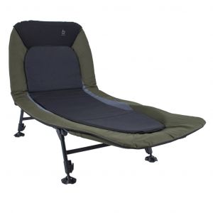 Bo-Camp Chaise longue de p&ecirc;che Sturgeon Noir et vert