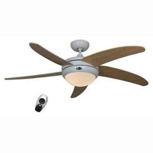 Casafan Elica - Ventilateur de plafond design silencieux 132 cm lumineux 5 pales
