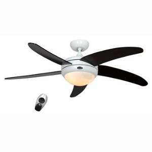Casafan Elica - Ventilateur de plafond design silencieux 132 cm lumineux 5 pales