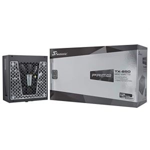 Image de Seasonic PRIME-TX-850 unité d'alimentation d'énergie 850 W ATX Noir PRIME-TX-850, 850 W, 100-240 V, 50/60 Hz, 11-5.5 A, 100 W, 840 W