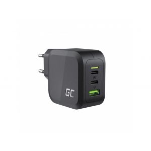 Green Cell Inconnu ?adowarka sieciowa PowerGaN 65W PD 3.0 QC 3.0 2xUSB-C 1xUSB-A