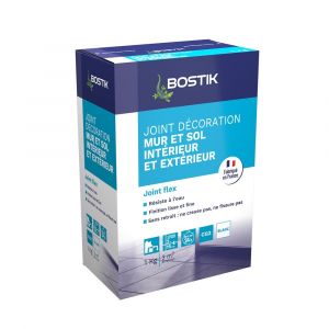 Bostik Joint décoration mur et sol blanc 1 KG