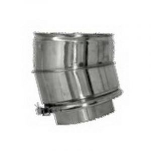 MBM Cheminée isolé INOX dn 250/300 courbe 15 °