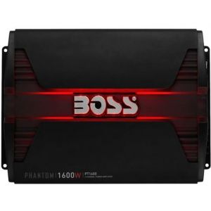 Boss Effect PHANTOM PT1600 Automobile amplificateur externe 2 canaux 400 Watts x 2