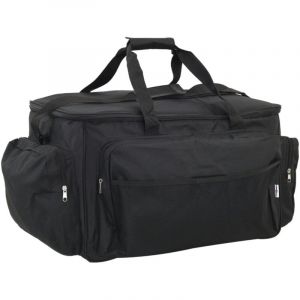 VidaXL Sac de pêche imperméable noir tissu oxford
