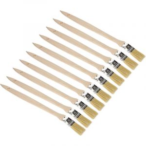 Lot de 10 pinceaux de radiateur (x mm) - Pinceaux d'angle - Pour les endroits difficiles d'accès (25 mm) - Kotarbau