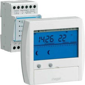 Image de Hager GESTIONNAIRE D ENERGIE CONFORT 2 ZONES 7Jours